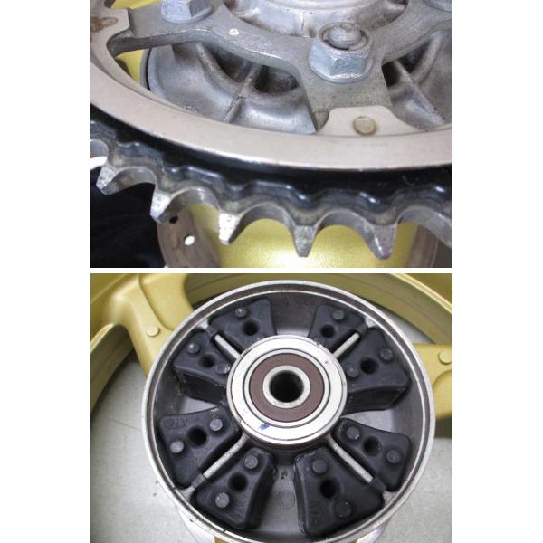 6☆CB400SF用リアホイール0116 純正.NC39.VTEC.SB.NC42.前期.17×5.00