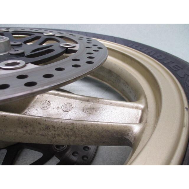 6☆GPZ900R用前後ホイール0121 純正.めくれ無.17×3.00＆18×3.50.A7以降