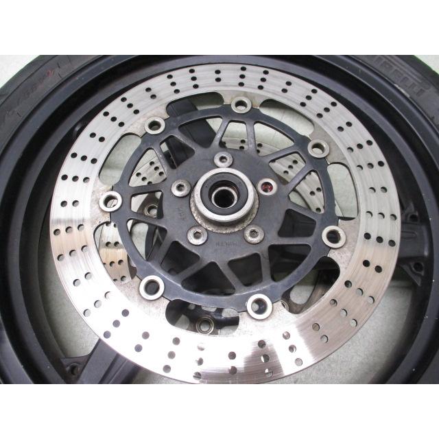 ゼファー400 フロントタイヤ 6☆ゼファーχ用フロントホイール202 純正.17×3.00.カイ.〔検索用