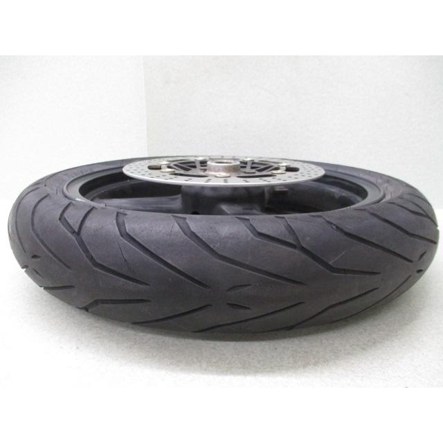 6☆ゼファーχ用フロントホイール202 純正.17×3.00.カイ.〔検索用