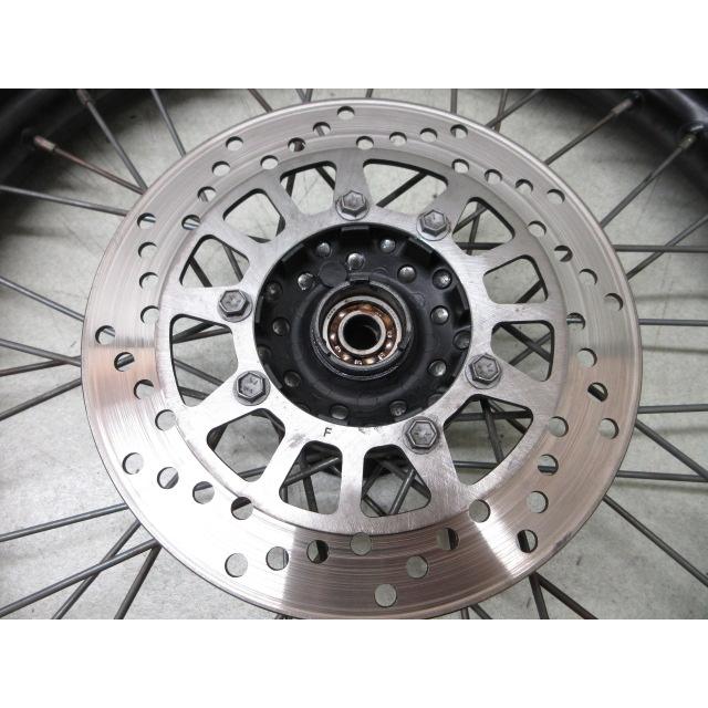 6☆トリッカー用フロントホイール403 純正.めくれ無.19×1.85.DG10J