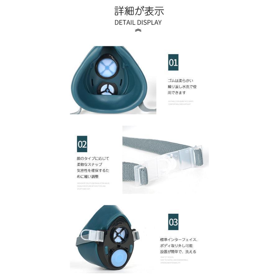 KN95防塵マスク 防毒マスク 黄砂 塵 埃 悪臭防止 スモッグ 塗装 スプレー 実験室 溶接 スムーズな呼吸｜kashiwakurastore｜14