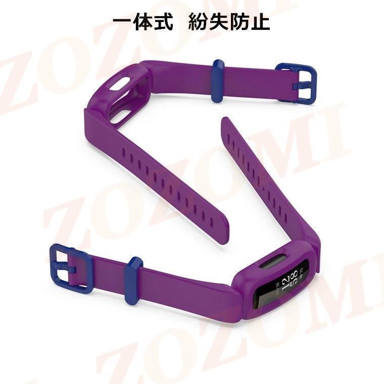 フィットビット Ace 2/3 Fitbit Ace 3 Ace2 Inspire 2 inspire hr バンド 交換ベルト 替えベルト Fitbit Inspire 2 ケース シリコン 保護ケース 一体式 着用簡単｜kashiwakurastore｜07