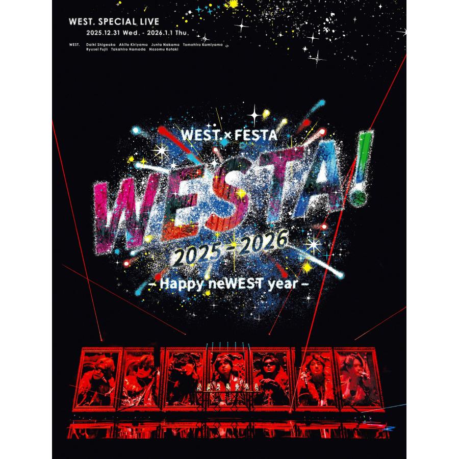 ☆ WEST. SPECIAL LIVE 『WESTA!』 2025-2026 ＜初回盤＞[2Blu-ray+