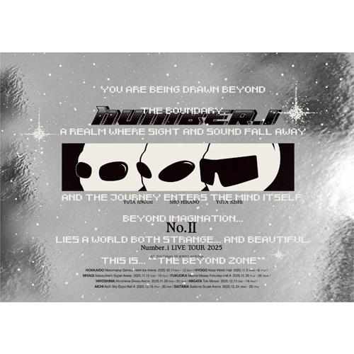 ☆ Number_i / LIVE TOUR 2025 No.II ＜初回限定盤＞［2Blu-ray＋三方