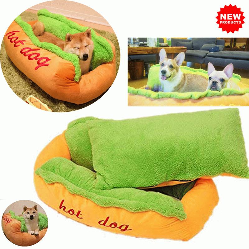 ペットハウス ホットドッグ 犬 爆買いセール ベッドペット ソフト ソファ 猫