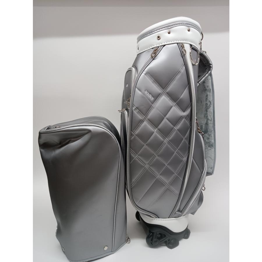 ゼクシオ　キャディバッグ　フード付　GGC-X154W 8.5型　レディース ゼクシオ キャディバッグ フード付 GGC-X154W 8.5型 レディース