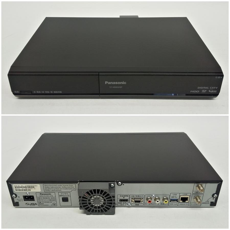 Panasonic CATV デジタル セットトップボックス TZ-HDW610P HDD Panasonic CATV デジタル セットトップボックス TZ-HDW610P HDD