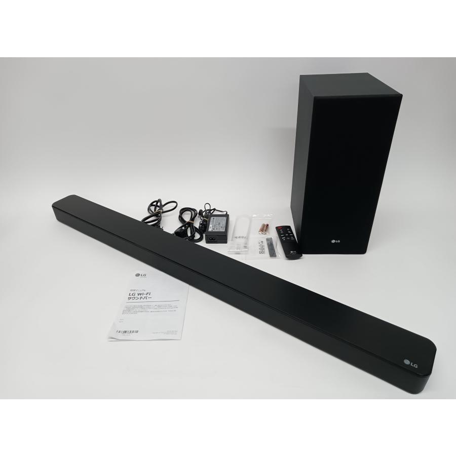 LG サウンドバー(SL7Y ハイレゾ対応3.1ch 420W・HDMI・S/PDIF・Bluetooth・WiFi・Chromecast