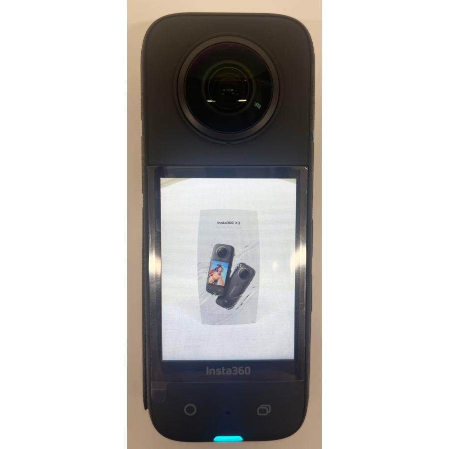 まとめ買い歓迎 3点セット Insta360 X3 360° アクションカメラ 予備バッテリー 自撮り棒 5.7K 三脚 Invisible Selfie Stick R2403-168