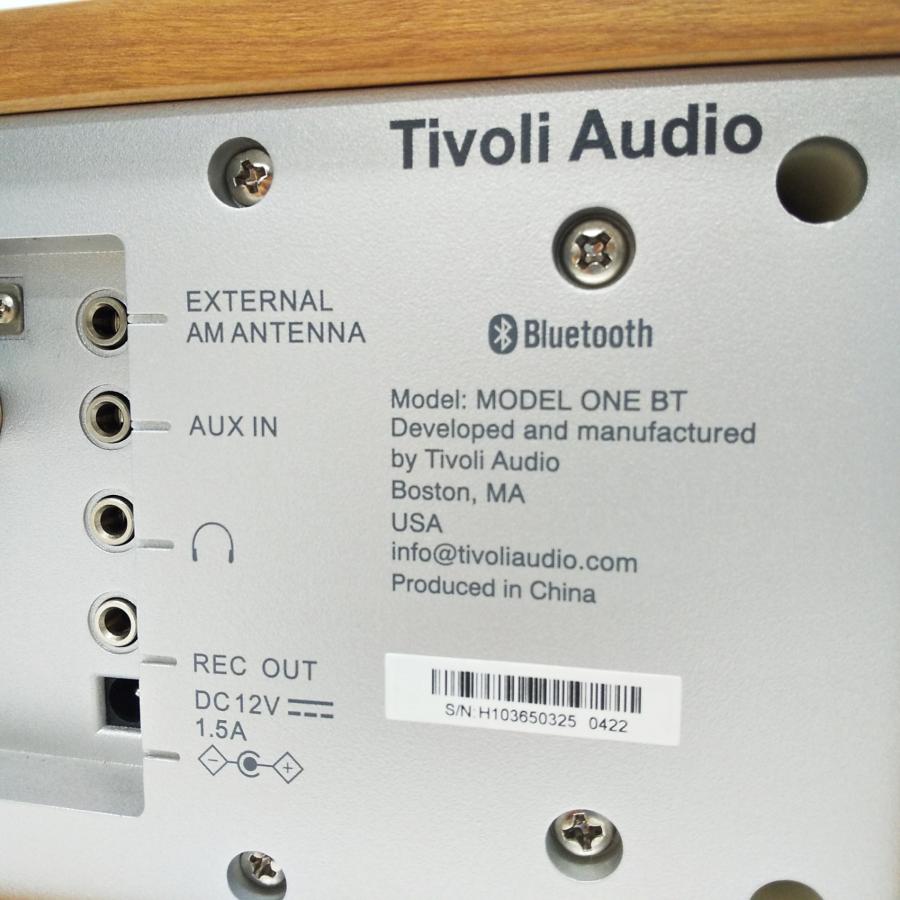 Tivoli Audio Model One BT Bluetooth対応 モデル チェリー シルバー FM AM ラジオ スピーカー 音楽 チボリ オーディオ R2404-029｜kasikoshstore｜05