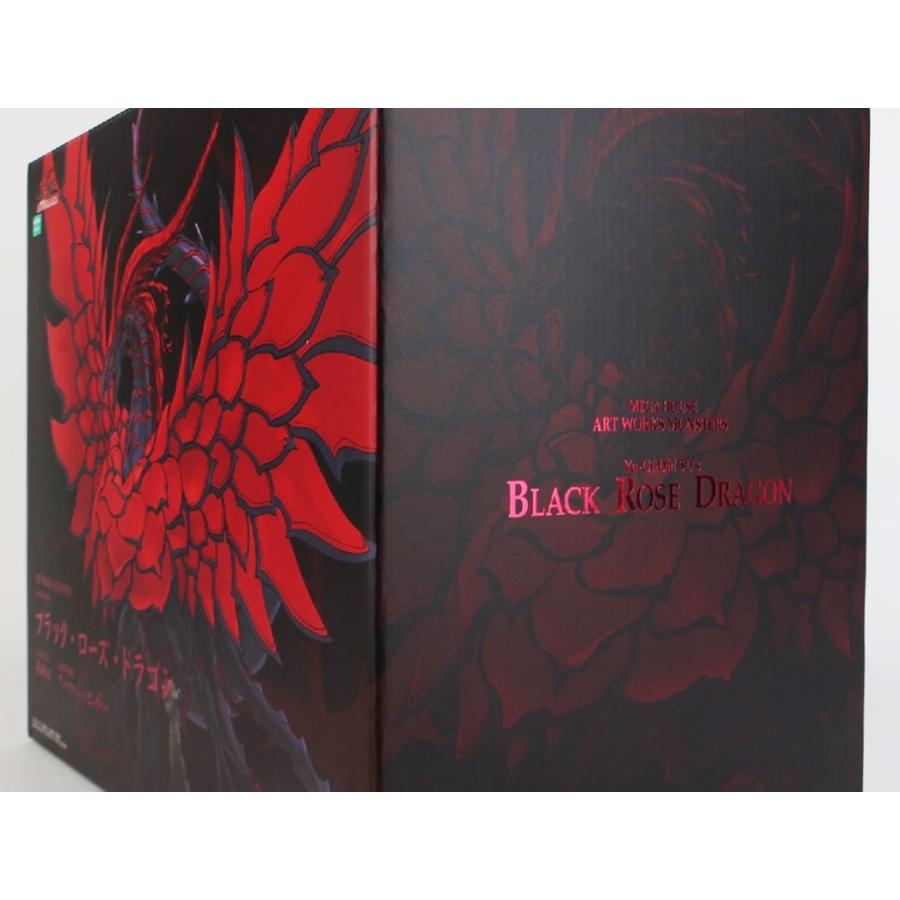 ブラック・ローズ・ドラゴン 遊戯王 5D’s フィギュア 彩色済 ART WORKS MONSTERS BLACK ROSE DRAGON メガハウス R2404-094｜kasikoshstore｜03