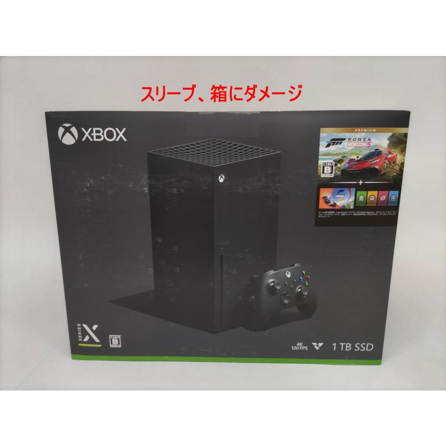 Xbox Series X Forza Horizon 5 同梱版 1TB RRT-00066 外箱ダメージ 