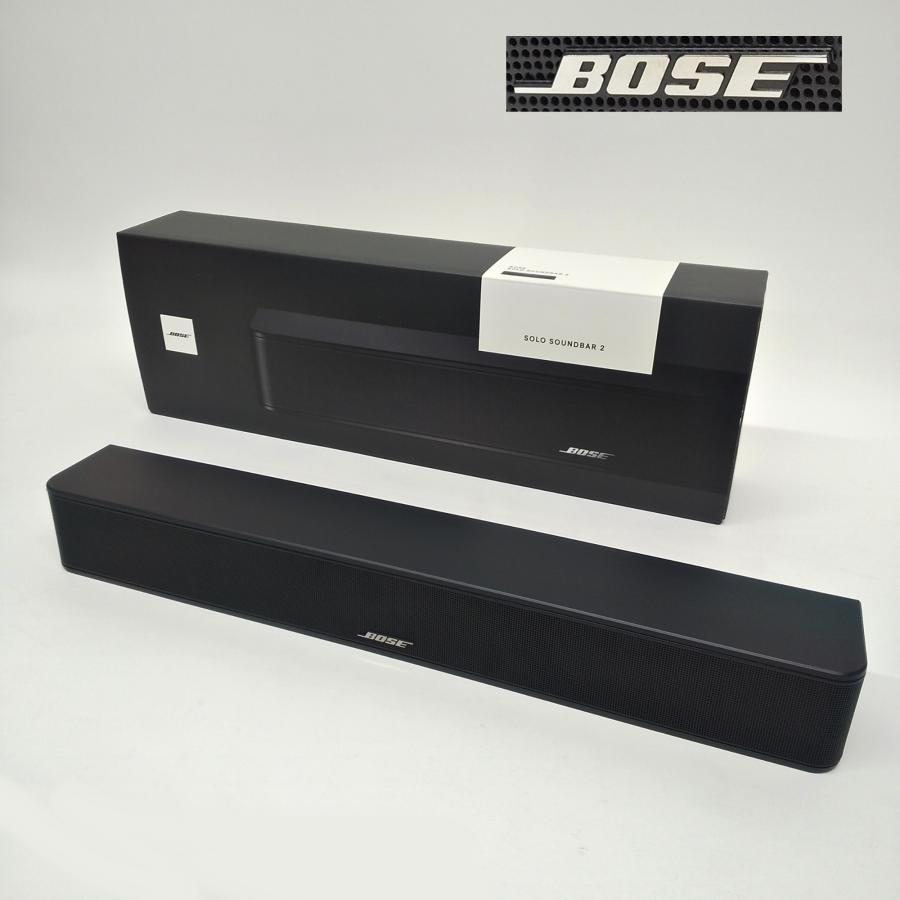 【未開封品】BOSE　ソロ　サウンドバー　シリーズⅡ Bose Solo Soundbar Series II - Refurbished | Bose