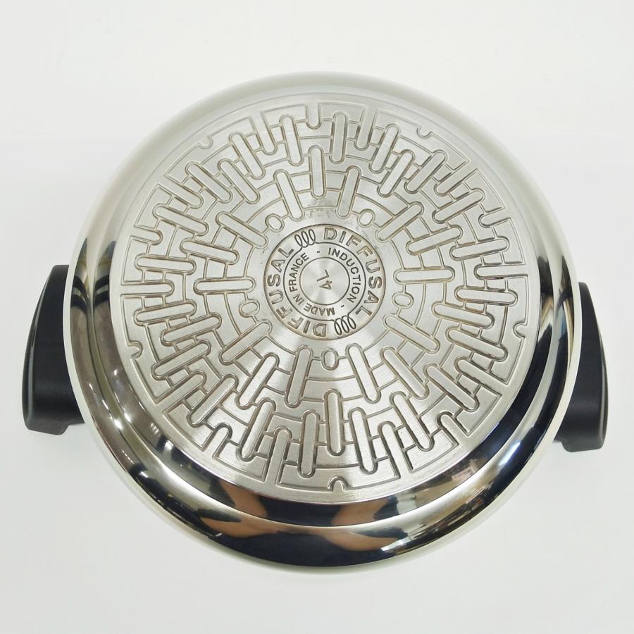 T-fal クリプソ オアシス 4L ワンタッチ開閉圧力なべ 2-4人用 4合