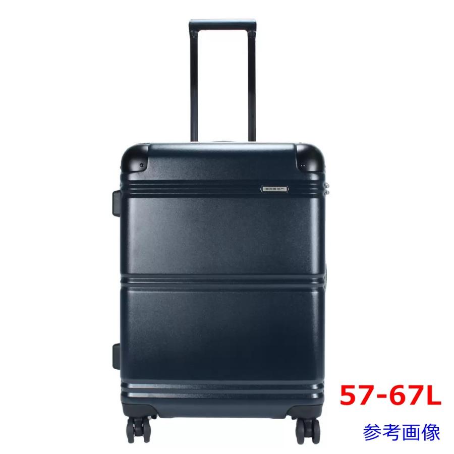 ACE 57-67L スーツケース 63 x 46 26-30cm 4.1kg ネイビー