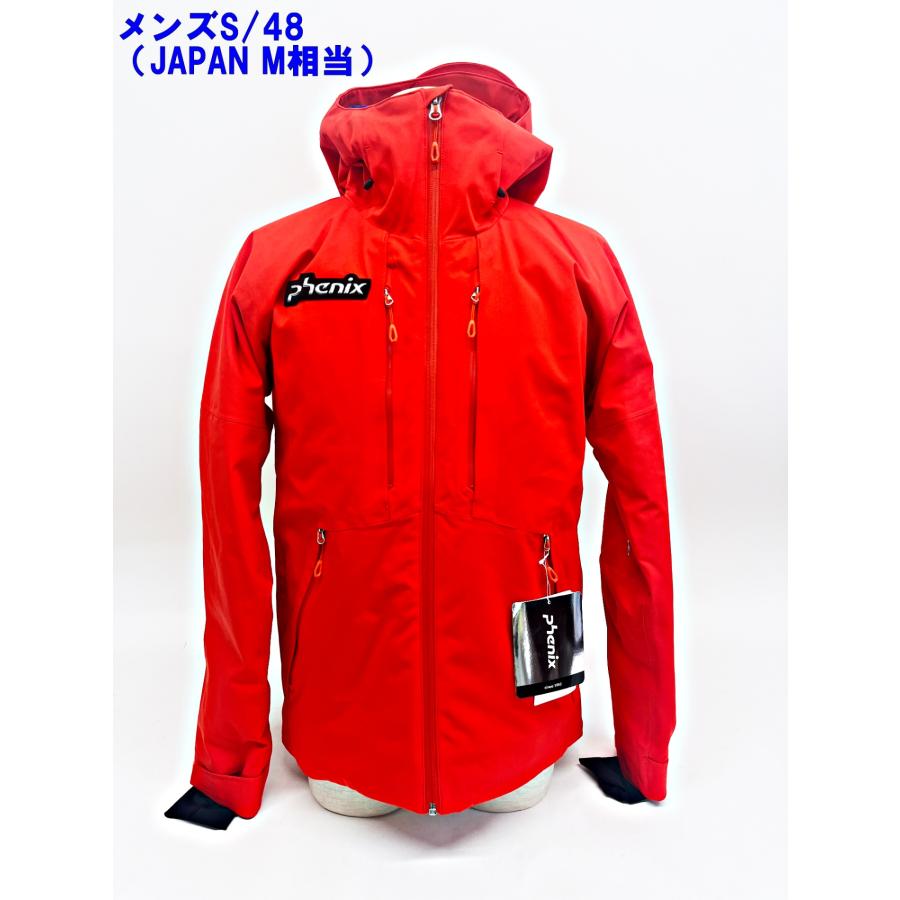 フェニックス メンズ スキーウェア ジャケット S/48 レッド Mサイズ  