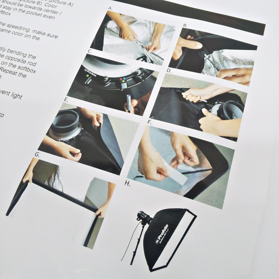 Profoto - Profoto Softbox RFi 1x6’ ソフトボックス 30 x 180cm 254710 撮影 照明 プロフォト R2502-043 Profoto Softbox RFi 1x6' ソフトボックス 30 x 180cm 254710
