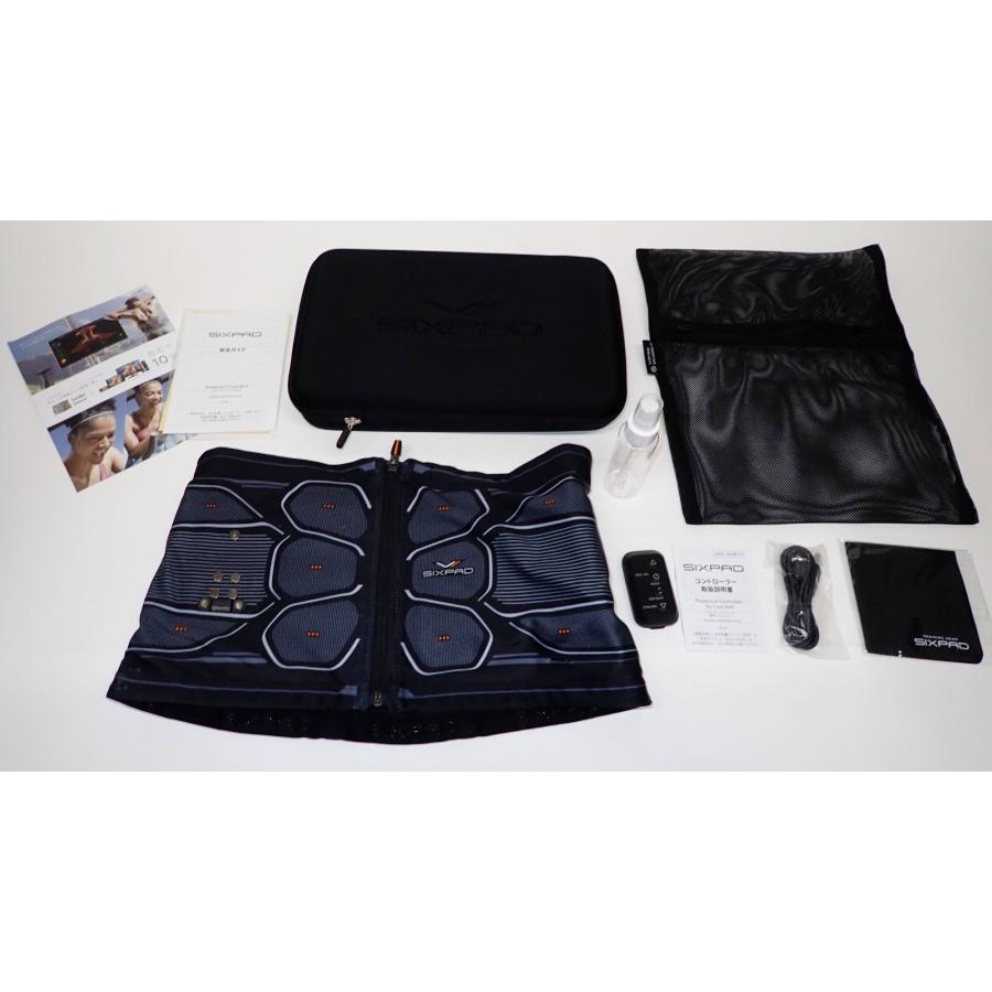 SIXPAD サイズL 【コアベルト、ライトヒップアンドレッグ】コントローラあり MTG EMSトレーニングギア SIXPAD Powersuit Hip&Leg Men L