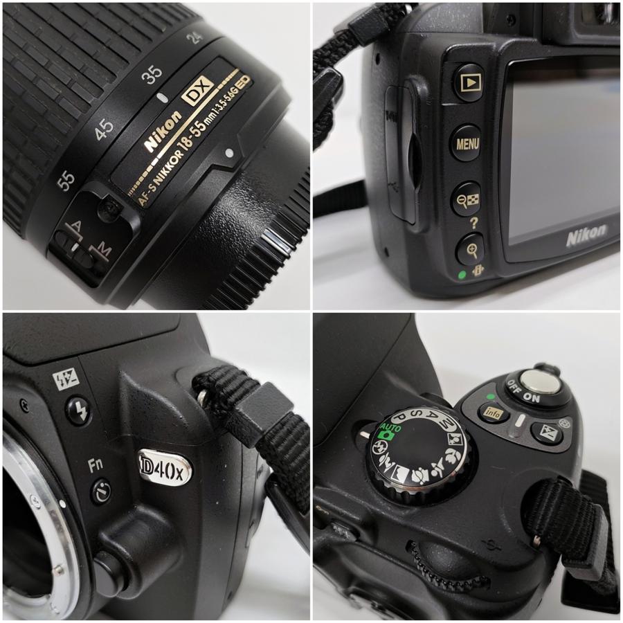 ニコンNikon D40X18-55mm 一眼レフカメラ　レンズセット ニコン D5300 18-55 VR II レンズキット ブラック | デジタル