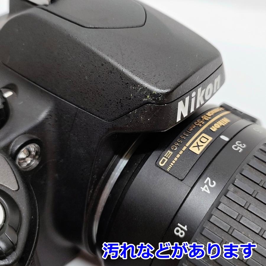 ニコンNikon D40X18-55mm 一眼レフカメラ　レンズセット ニコン D3400 18-55VR レンズキット ブラック | デジタル一眼レフ