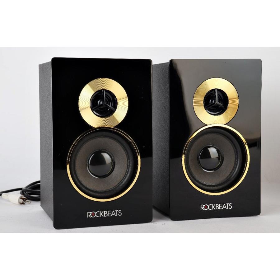 ROCKBEATS 2.1ch アンプ内蔵 スピーカー CRS-3500 サブウーファー 動作