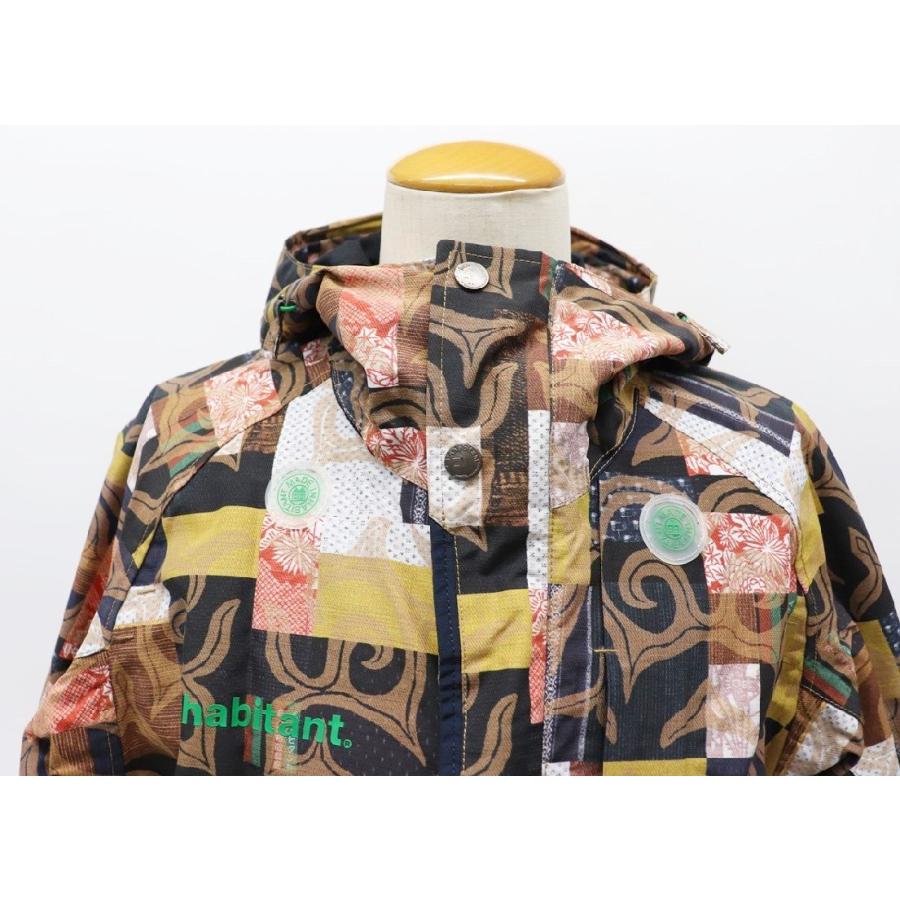 phenix - inhabitant インハビタント スノーボードジャケット iNU JACKET アイヌジャケット Lサイズ マルチ IH6720T35 R2408-004 インハビタント メンズ スノーボードジャケット iNU JACKET アイヌ
