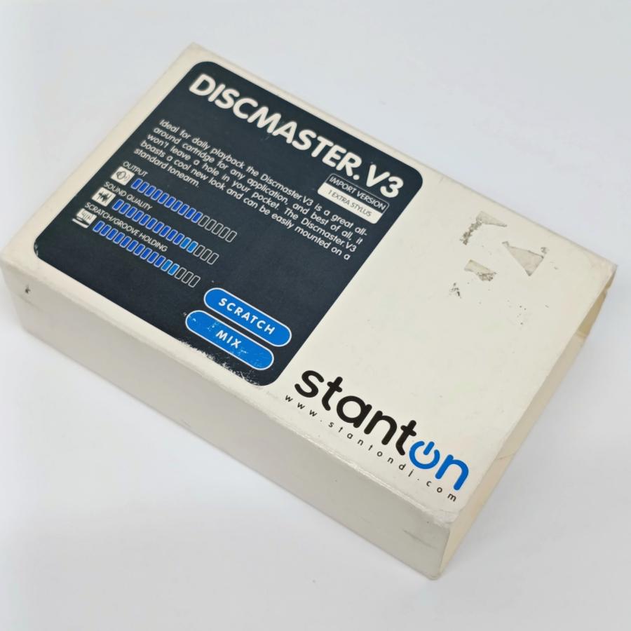 Stanton DISCMASTER.V3 DJカートリッジ 交換針付き ヘッドシェル一体型 クラブ ミックス スクラッチ アメリカ製 ...