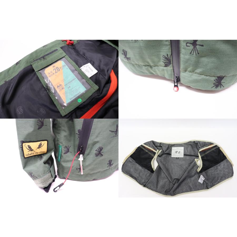 inhabitant インハビタント メンズ スノーボードジャケット フィッシングジャケット S オリーブ IH5720T00 R2602-041の画像