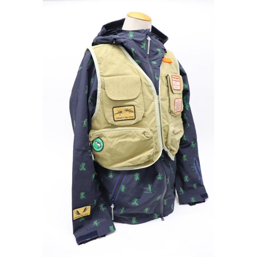 inhabitant インハビタント メンズ スノーボードジャケット フィッシングジャケット M ネイビー IH5720T00 R2602-042の画像