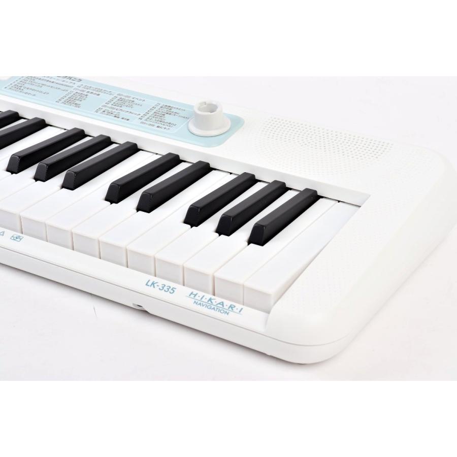 Casiotone 光ナビゲーションキーボード LK-335 電子ピアノ 61鍵盤 120