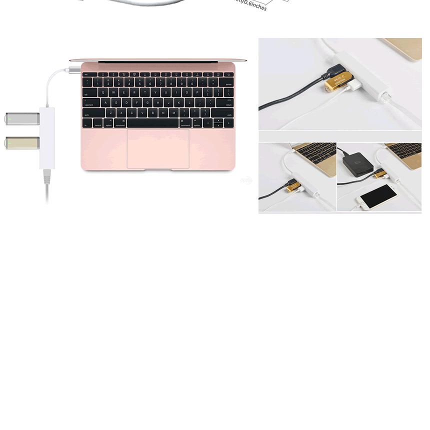 USBハブ 2.0 3ポート 増設 有線 LANアダプタ付き バスパワー データ転送 PC パソコン タブレット 軽量 コンパクト HUBLAN20｜kasimaw｜06
