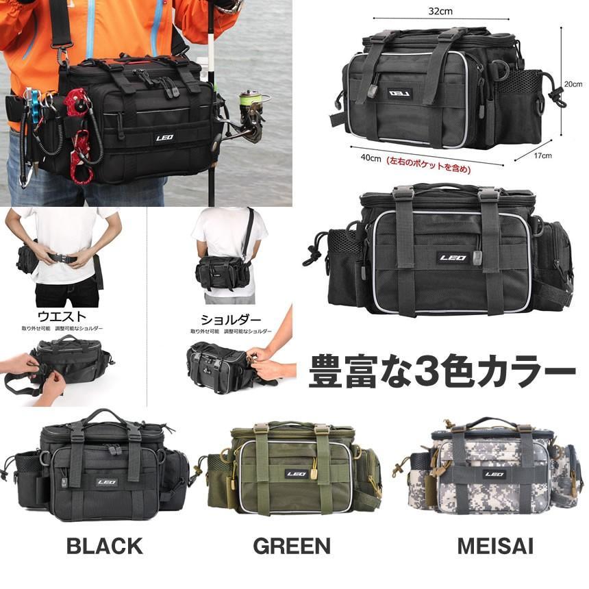 3WAY 釣りバッグ ブラック 多機能 釣り袋 フィッシングバッグ 3WAY 釣りバッグ ブラック 多機能 釣り袋 フィッシングバッグ