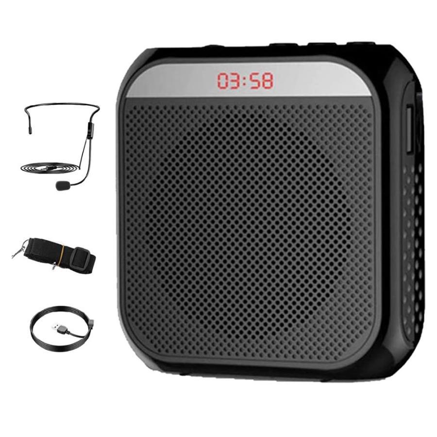 拡声器 小型 ハンズフリー 充電式 メガホン ポータブル 業務用 拡声器 小型 ハンズフリー 充電式 メガホン ポータブル 業務用
