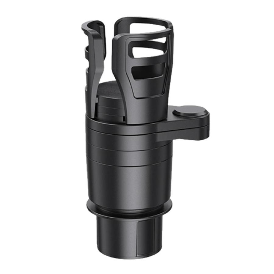 カップホルダー ドリンクホルダー 4個 4本 360 回転 Cupmen アクセサリー カップ麺が置ける サイズ調整 スマホホルダー 増設 車 車用 車用品 車載 飲み物 人気デザイナー 車