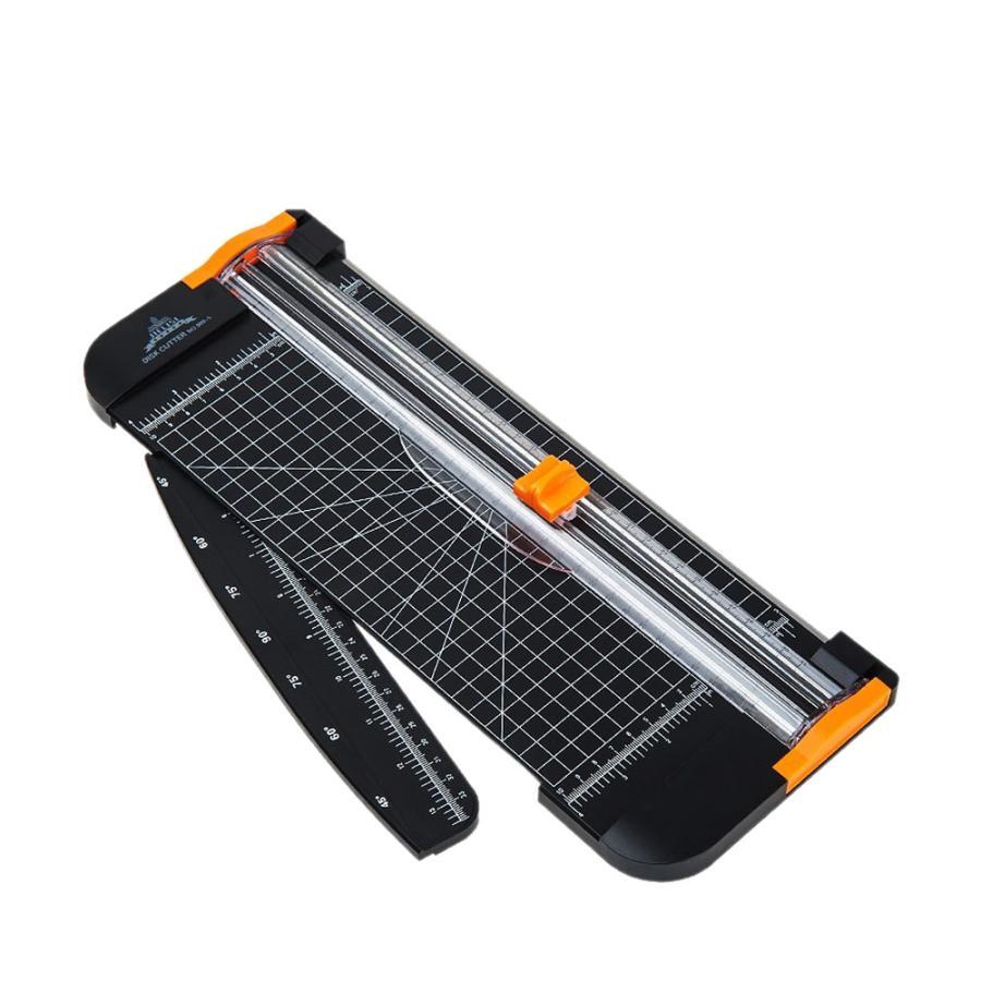 ペーパーカッターA4対応 12枚 裁断機 安全軽量 カッター A2 A3 A4 A5