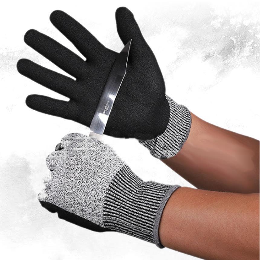 防刃 耐切創手袋 耐切創レベル5 防刃手袋 作業グローブ 防刃耐切創 切れない グローブ Udegukir S Ki0608 a 絆ネットワーク 通販 Yahoo ショッピング