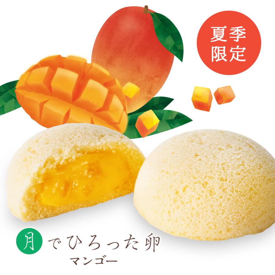 ぴろぴろ★8月5日6日お休み★です。 果子乃季 月でひろった卵 小野茶 1個 お土産 和菓子 山口 つき