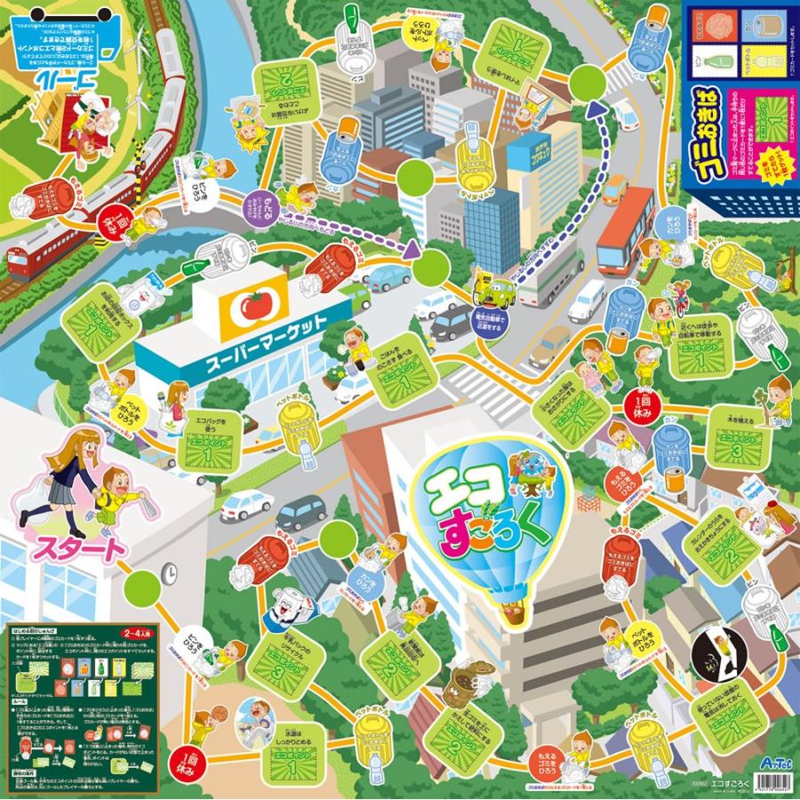 すごろく エコすごろく ゲーム テーブルボードゲーム 双六 コスチュームで仮装大賞 通販 Yahoo ショッピング