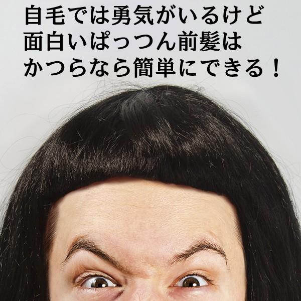 前髪がぱっつんのかつら おもしろ かつら ウィッグ おかっぱ お笑い カツラ 芸人 コスプレ 仮装 お笑いボブ2 余興 ものまね おかっぱ