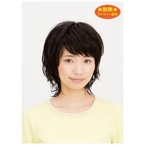 ウィッグ ボブ ミディアム 黒髪 フルウィッグ ショート 耐熱 ニュアンスミディアム ブスタンダードブラック 黒 コスプレ ショートボブ 1055 コスチュームで仮装大賞 通販 Yahoo ショッピング