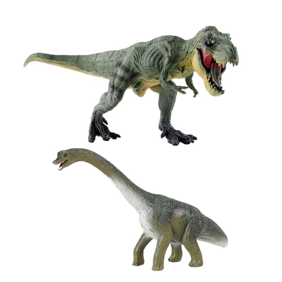ティラノサウルス ブラキオサウルス 恐竜 おもちゃ 玩具 フィギュア