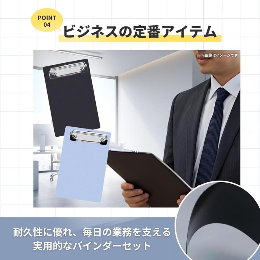 A6 クリップボード バインダー ミニ 小さい 伝票バインダー ハガキ