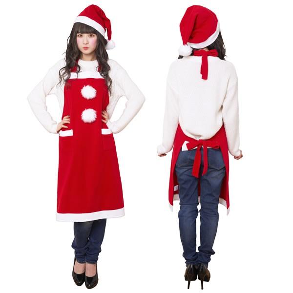 サンタ 衣装 コスプレ サンタ エプロン 帽子 セット クリスマス かわいい サンタコス 店員 カフェ お店 クリスマス 男女兼用 女子会 メンズ レディース コスチュームで仮装大賞 通販 Yahoo ショッピング