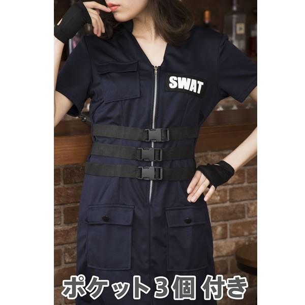 ポリス スワット Swat コスプレ レディース ハロウィン 仮装 セクシー 衣装 警察 警官 特殊部隊 ワンピース Swat コス かわいい コスチューム コスチュームで仮装大賞 通販 Yahoo ショッピング