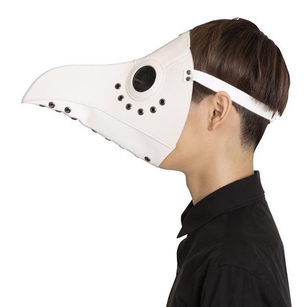 ペストマスク スチームパンク ペスト医師 かっこいい 黒 白 ブラウン 仮面 くちばし 鳥 中世風 衣装 グッズ 小物 ホラー 医者 茶色 かぶりもの 被り物 カラス 4537 4599 コスチュームで仮装大賞 通販 Yahoo ショッピング