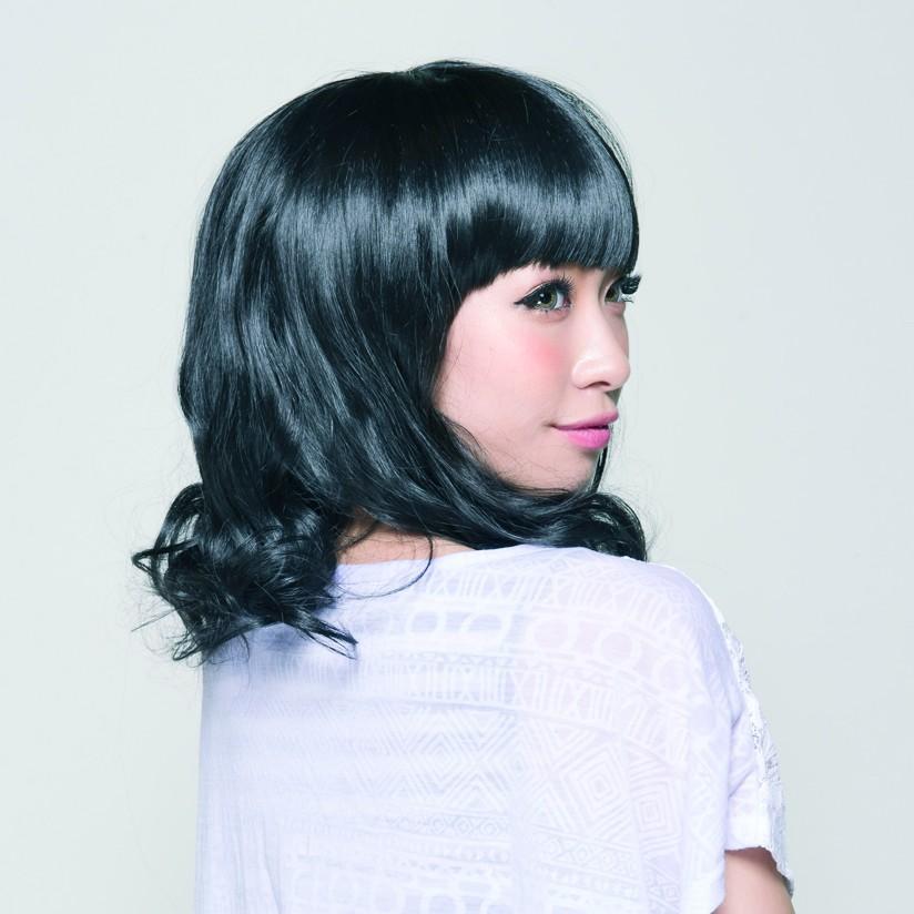 耐熱 ウィッグ ミディアム パーマ 黒髪 かわいい おしゃれ コスプレ ロングカール ブラック フルウィッグ 黒 ミタゾノ ランダムカール ボブ ウエーブ E J715 Bk コスチュームで仮装大賞 通販 Yahoo ショッピング