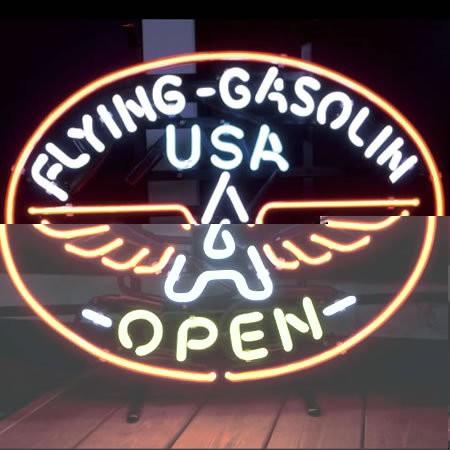 ミリタリ ネオン看板 アーミー アメリカン雑貨 ネオンサイン Flying Gasolin Open ネオン 看板 おしゃれ ネオン管 アメリカ 雑貨 ネオンライト Flyinggasolinopen コスチュームで仮装大賞 通販 Yahoo ショッピング
