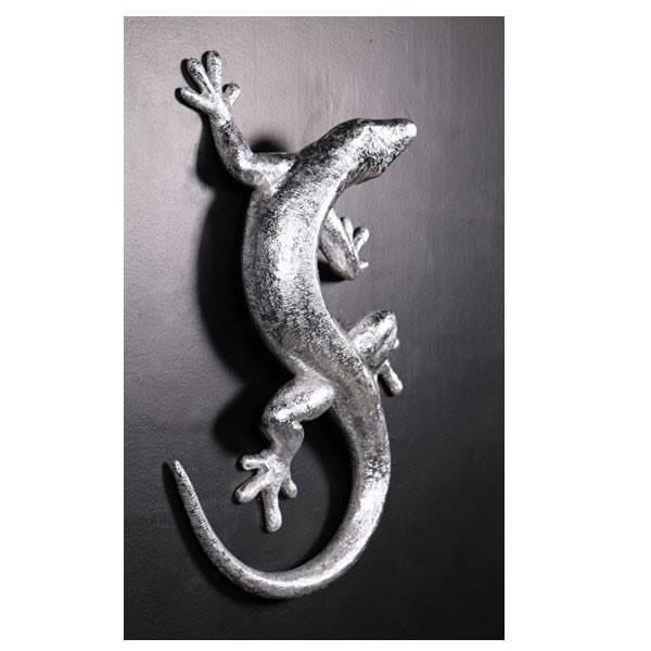 ヤモリ オブジェ (家の守り神に) 置物 爬虫類 オーナメント ディスプレー 代金引換不可 ディスプレイ FRP制 リアル 縁起 やもり 60cm 