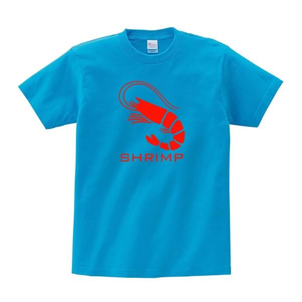 えび Tシャツ エビ 雑貨 海老 グッズ おしゃれ かわいい 衣装 S M L Xl プリント 服 メンズ レディース 面白い おもしろ雑貨 おもしろtシャツ 海 川 Shrimp T コスチュームで仮装大賞 通販 Yahoo ショッピング
